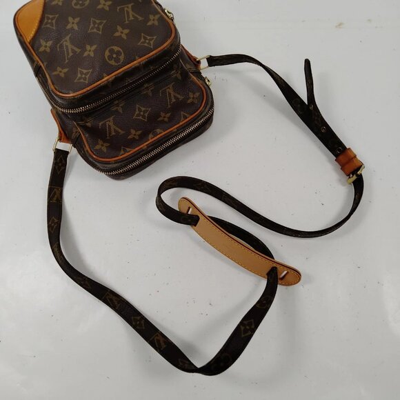 Authentic  Louis Vuitton Amazon Brown Monogram Crossbody Bag LCMON218-112525 - Picture 4 of 9